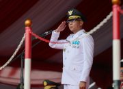 Gubernur Mirza Pimpin Upacara HUT ke-80 RI di Lampung: Tegaskan Komitmen Bangun Indonesia Maju