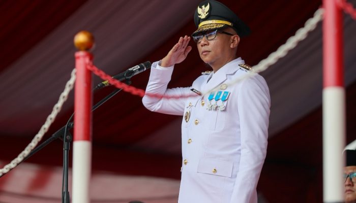 Gubernur Mirza Pimpin Upacara HUT ke-80 RI di Lampung: Tegaskan Komitmen Bangun Indonesia Maju