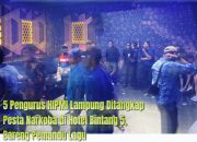 5 Pengurus HIPMI Lampung Ditangkap Lagi Pesta Narkoba di Hotel Bintang, Bareng Pemandu Lagu