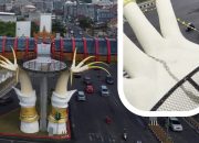 Viral Isu Retak JPO Siger Millenial, Bunda Eva: “Itu Lumut, Bukan Retak”