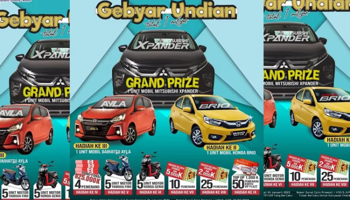 Lengkap Nama Pemenang Undian Chandra Lampung 2025, Hadiah Total Rp1 Miliar