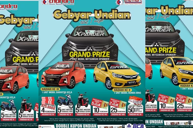 Pemenang Undian Chandra Lampung 2025,