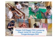 SLB Negeri PKK Bandar Lampung Fokuskan 20 Jam Keterampilan Bagi Siswa