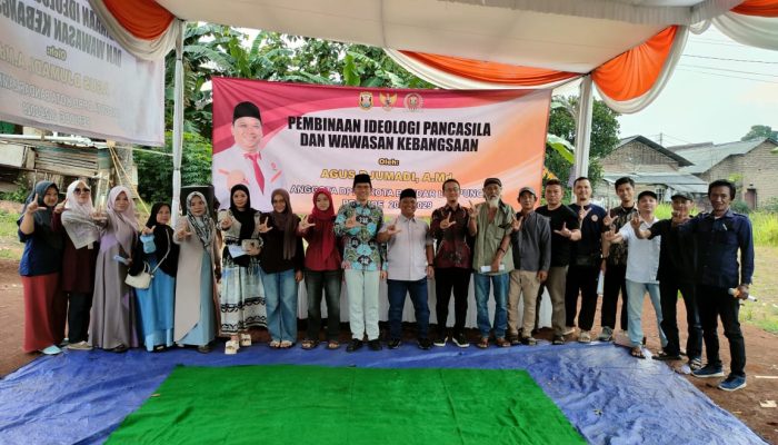 Acara PIP WK Anggota DPRD Agus Djumadi Hadirkan Ketua Karang Taruna Bandar Lampung