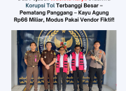  Dua Pejabat Waskita Karya Didakwa Korupsi Tol Terpeka Rp66 Miliar, Modus Vendor Fiktif!