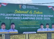 Pelantikan BKPRMI Lampung 2025–2030 Dihadiri Ketum : Nanang Mubarok, dan Sekjen Jailani Dalimunthe