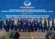 Herman HN Kembali Pimpin NasDem Lampung, Klaim Sukses Antar ‘Ponakan’ Jadi Gubernur “Sebut  Mirza Panggil Saya Om”