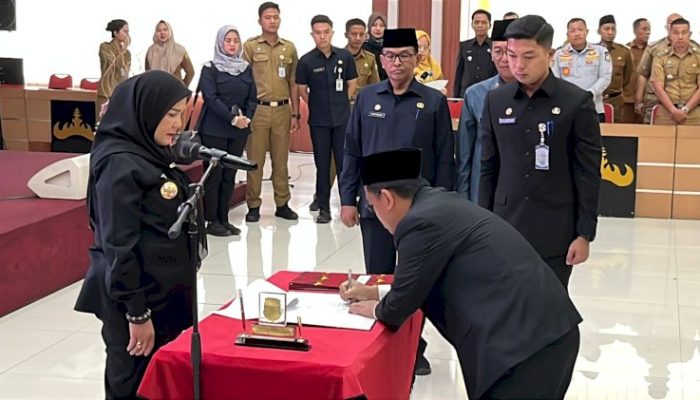 Eva Dwiana Bongkar Formasi Pejabat Eselon II, Camat Teluk Betung Timur Jadi Kepala BKD, Zakky Irawan Kepala BPKAD