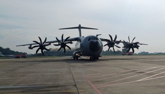 Pesawat Super Canggih Airbus A400M Pesanan Prabowo Tiba di Tanah Air!