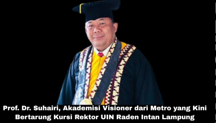 Prof. Suhairi Bawa Visi Kampus Islam Modern dan Moderat di Pemilihan Rektor UIN Raden Intan