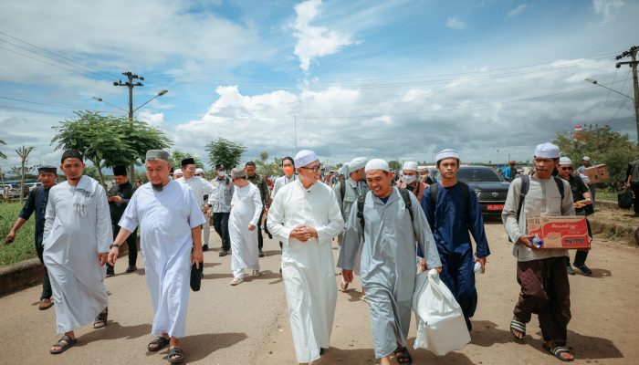 Gubernur Rahmat Djausal Pantau Keamanan Lokasi Ijtima Ulama Dunia di Kota Baru