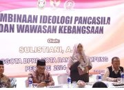 Anggota DPRD Kota Sulistiani Gelar PIP di Sumber Rejo Kemiling
