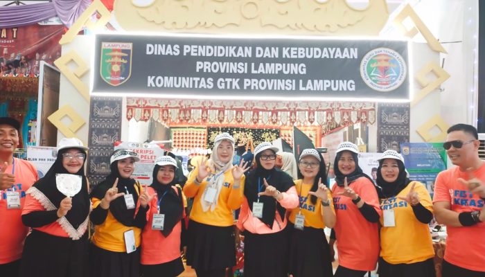 GTK Provinsi Lampung Raih Penghargaan Kontingen Terinspiratif di Fest Kreasi GTK 2025