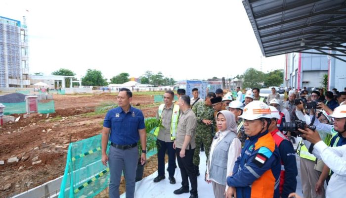 Menko AHY dan Gubernur Lampung Tinjau Progres RSPTN dan IRC Unila