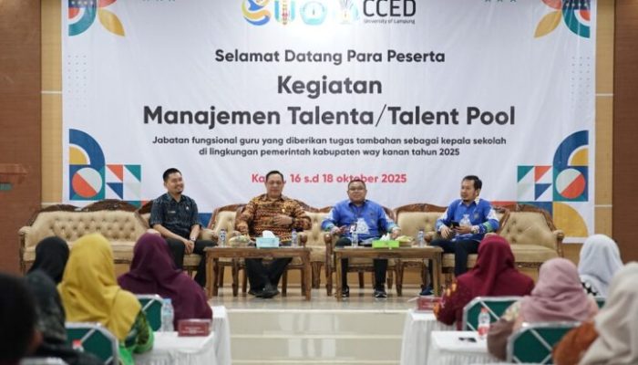 Unila–Way Kanan Siapkan Kepala Sekolah Berdaya Saing Lewat Program Pengembangan Talenta