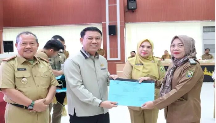 Agusman Arief Hadiri Kegiatan Distribusi SPPT dan DHKP PBB-P2 2025