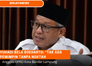 Yuhadi Bela Soeharto dari Kritik Gelar Pahlawan: “Tak Ada Pemimpin Tanpa Noktah”