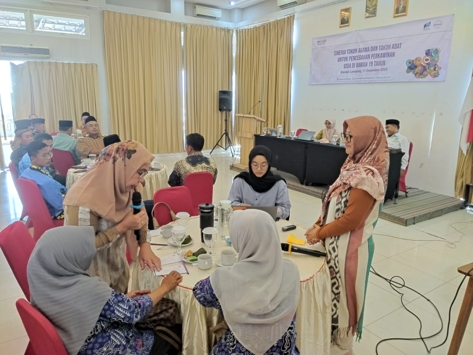 Tokoh Agama dan Adat di Lampung Bersatu Cegah Perkawinan Usia Dini