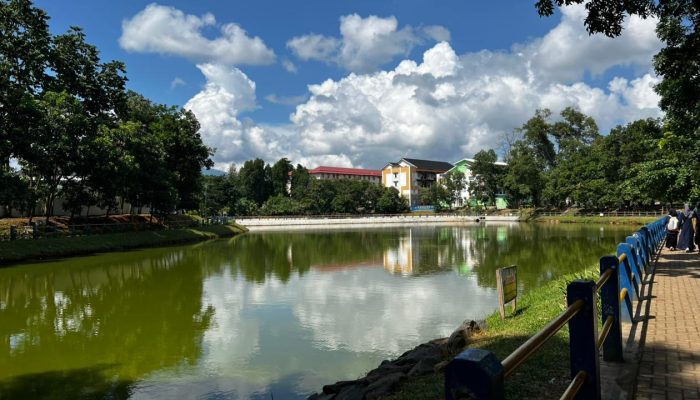 Embung B Unila, Spot Favorit Santai Buat Mahasiswa di Tengah Padatnya Aktivitas Kampus