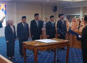 Mesin Birokrasi Lampung Dirombak Lima Pejabat Eselon II Pemprov Lampung Dilantik