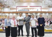 KNPI Lampung Terima Penghargaan Kolaborasi di Seminar Nasional “How To Be A Great” di Graha Adora