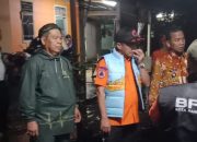 Hujan Deras Guyur Bandar Lampung, Sinergi BPBD dan Warga Gerak Cepat Atasi Genangan di Way Halim