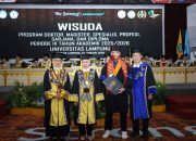 Mahasiswa Asal Palestina, Yahia K.I. Taha, Resmi Lulus Magister Teknik Mesin Unila