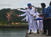 Mengenang Aru, Meneguhkan Janji Laut Nusantara: Lanal Lampung Gelar Upacara Hari Dharma Samudra 2026