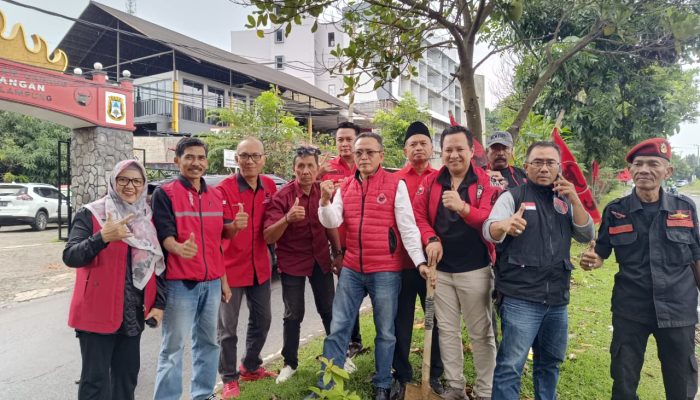 HUT Megawati, PDIP Bandar Lampung Pilih Tanam Alpukat dan Suarakan Daulat Rakyat