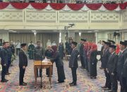Pelantikan Pejabat Pemprov Lampung, Bapenda Alami Rotasi Terbanyak