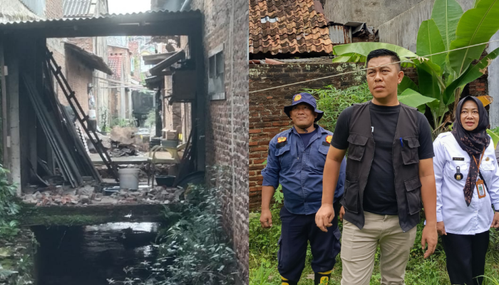 Camat Kedaton Bergerak Cepat, Sudah 7 Bangunan di Atas Drainase Dibongkar Buat Cegah Banjir