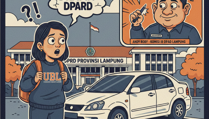 Anggota DPRD Lampung Diduga Kempeskan Empat Ban Mobil Mahasiswi, BK: Masuk Pelanggaran Etik Berat