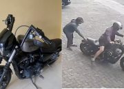 Motor Harley Mahal Hilang di Kantor Biro Jasa Jalan Ahmad Yani Siang Bolong, Pelakunya Ternyata Orang Dekat