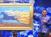 Lukisan SBY “Kuda Api” Sold Out Rp6,5 Miliar, Dibeli Konglomerat Low Tuck Kwong untuk Amal Imlek