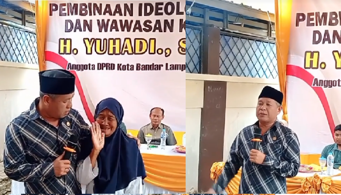 Politisi Golkar DPRD Bandar Lampung Yuhadi Gelar Sosialisasi PIP WK
