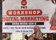 Yuni Karnelis Dorong Gen Z Melek Digital, Gelar Workshop Digital Marketing di Teluk Betung