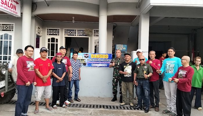 Willys Lampung Community Gelar Baksos Bagikan 110 Paket Sembako di Tiga Wilayah