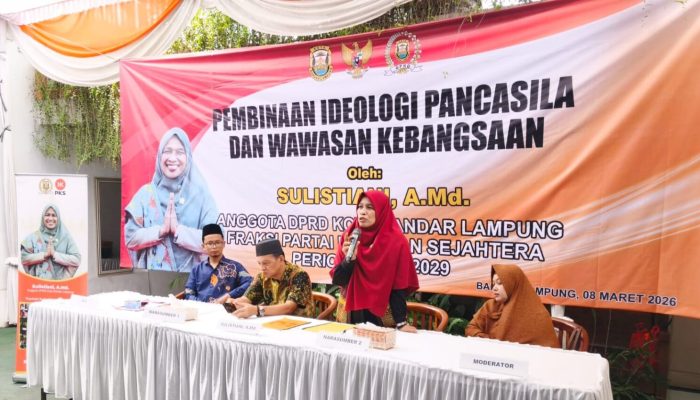Menagih Taji Milenial: Srikandi PKS Sulistiani Racik Penawar Radikalisme di Kemiling