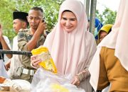 Pasar Murah Ramadan di Pesawaran Diserbu Warga, Bupati Pesawaran Nanda Indira Hadir Langsung