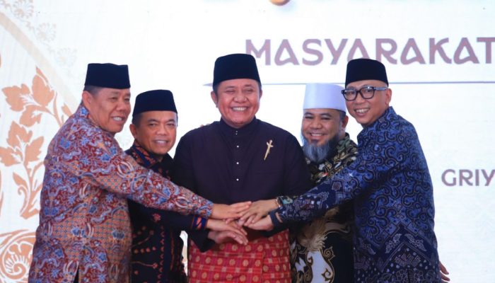 5 Gubernur dan Tokoh Nasional Kumpul Halal Bihalal di Sumbagsel  Lima Suara Satu Semangat