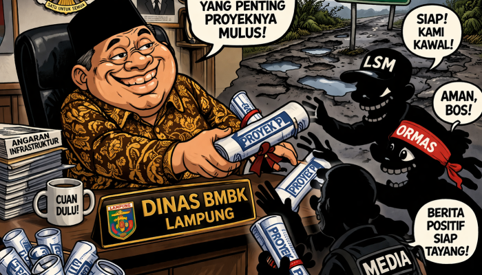 Spill Dugaan Bagi-Bagi Proyek di BMBK Lampung, JPSI Sebut Oknum Dinas Ikut Bermain!