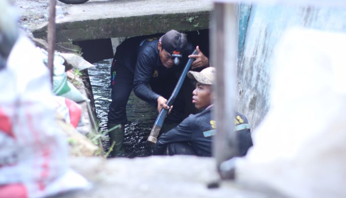 Cegah Banjir! Satgas Bandar Lampung ‘Gedor’ Drainase Sukarame hingga Tanjungkarang Timur