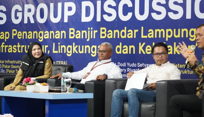 Gandeng Akademisi dan Pemerintah Pusat, Wali Kota Eva Dwiana Susun Peta Jalan Atasi Banjir Bandar Lampung