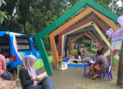 Jemput Bola, Pemkot Bandar Lampung Optimalkan Perpustakaan Keliling di Area Publik