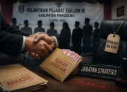 Jabatan atau Lapak Dagangan? Isu Mahar Puluhan Juta Coreng Pelantikan Pejabat Eselon III Pringsewu