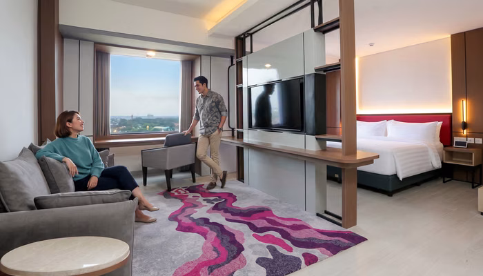 Mulai 400 Ribuan Saja, fave hotel Lampung Resmi Dibuka dengan Kamar Katun Premium dan Kolam Renang Indoor