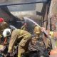 Nasib Apes Di Hari Lebaran, Bedeng Lima Pintu Ludes Terbakar, Emas 10 Gram Jadi Abu