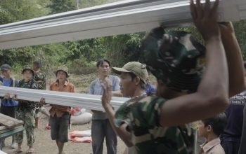 Tamparan Keras Buat Pemerintah? SDN Satu Atap Viral di Pedukuhan Batu Nyangka Tanggamus Akhirnya Dibangun Secara Swadaya 