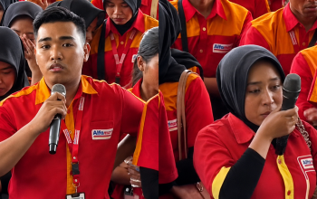 25 Gerai Resmi Ditutup Pemkab, Ratusan Karyawan Alfamart Demo ke Kantor Bupati Cemas Kena PHK