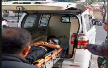 Sadis! Pelaku Curanmor Tembak Kepala Anggota Polda Lampung di Depan Toko Yussy Akmal